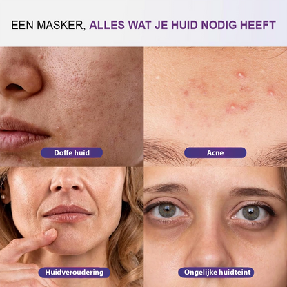 LED Face Mask – LED Mask with 7 Modes & NIR Light Therapy